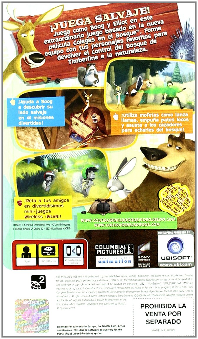 Pack Colegas Bosque + Surfs Up PSP - PAL ESP - Nuevo Pack Colegas Bosque + Surfs Up PSP - PAL ESP - Nuevo
